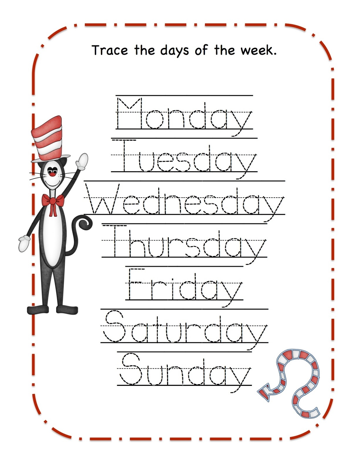 10 Doctor Seuss Tracing Ideas Dr Seuss Preschool Dr Seuss Crafts Dr Seuss Week