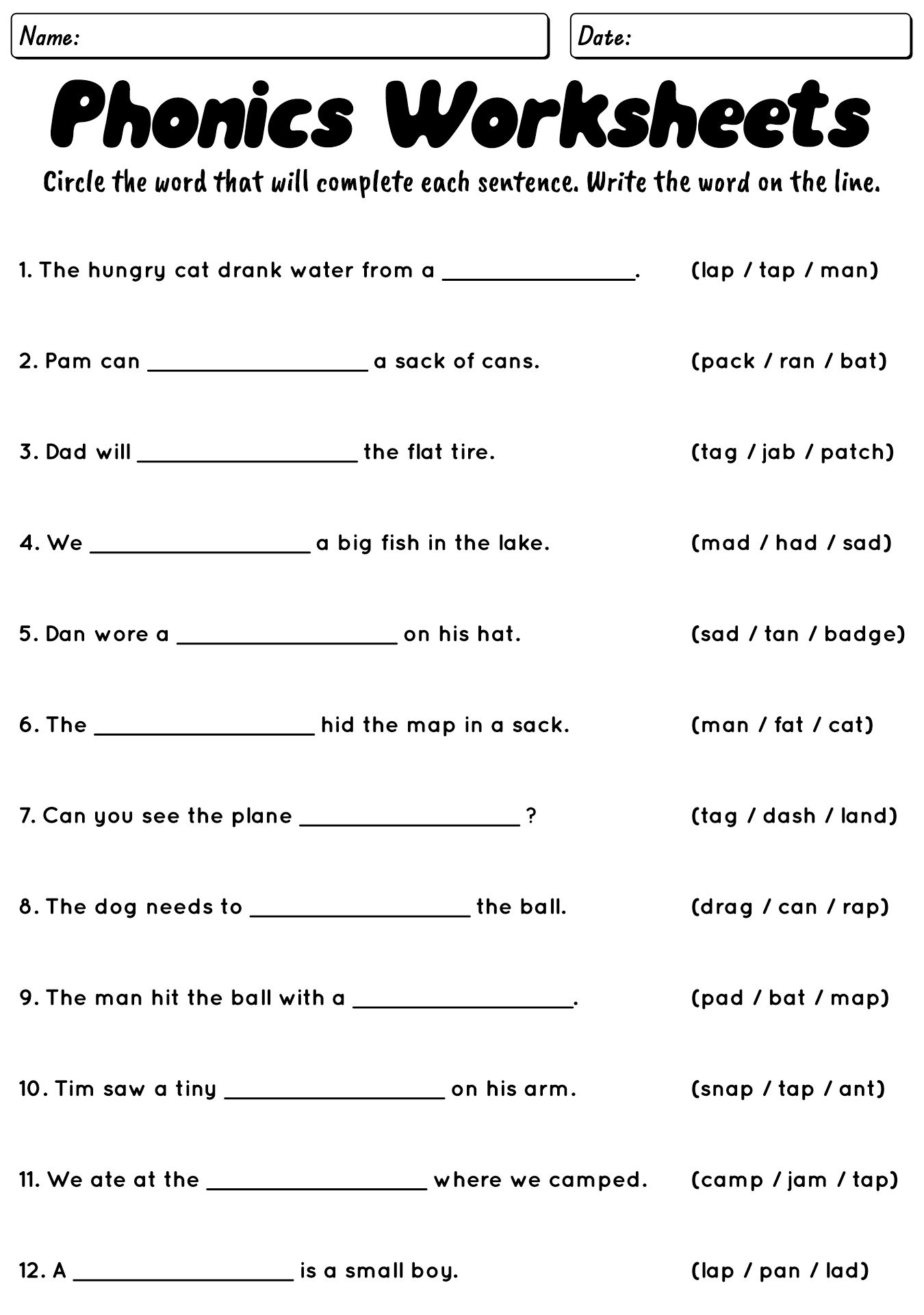 11 Phonics Worksheets For ESL Adults Free PDF At Worksheeto