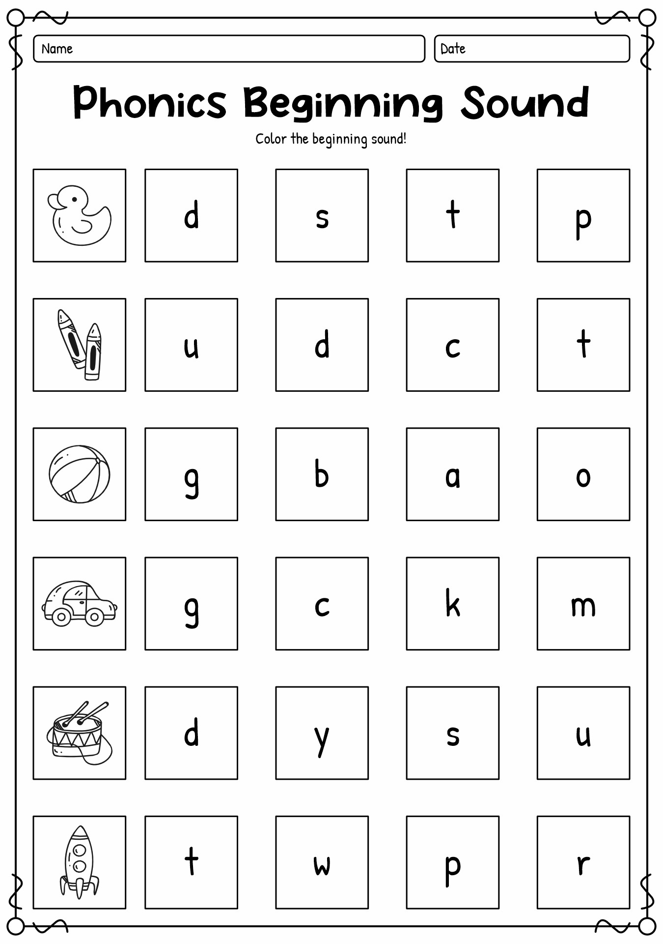 jolly phonics free worksheets