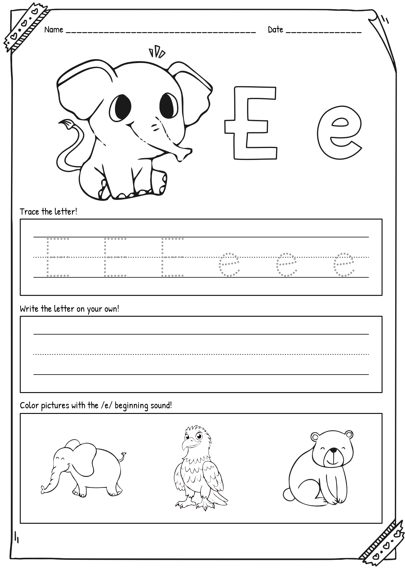 12 Free Jolly Phonics Worksheets Free PDF At Worksheeto
