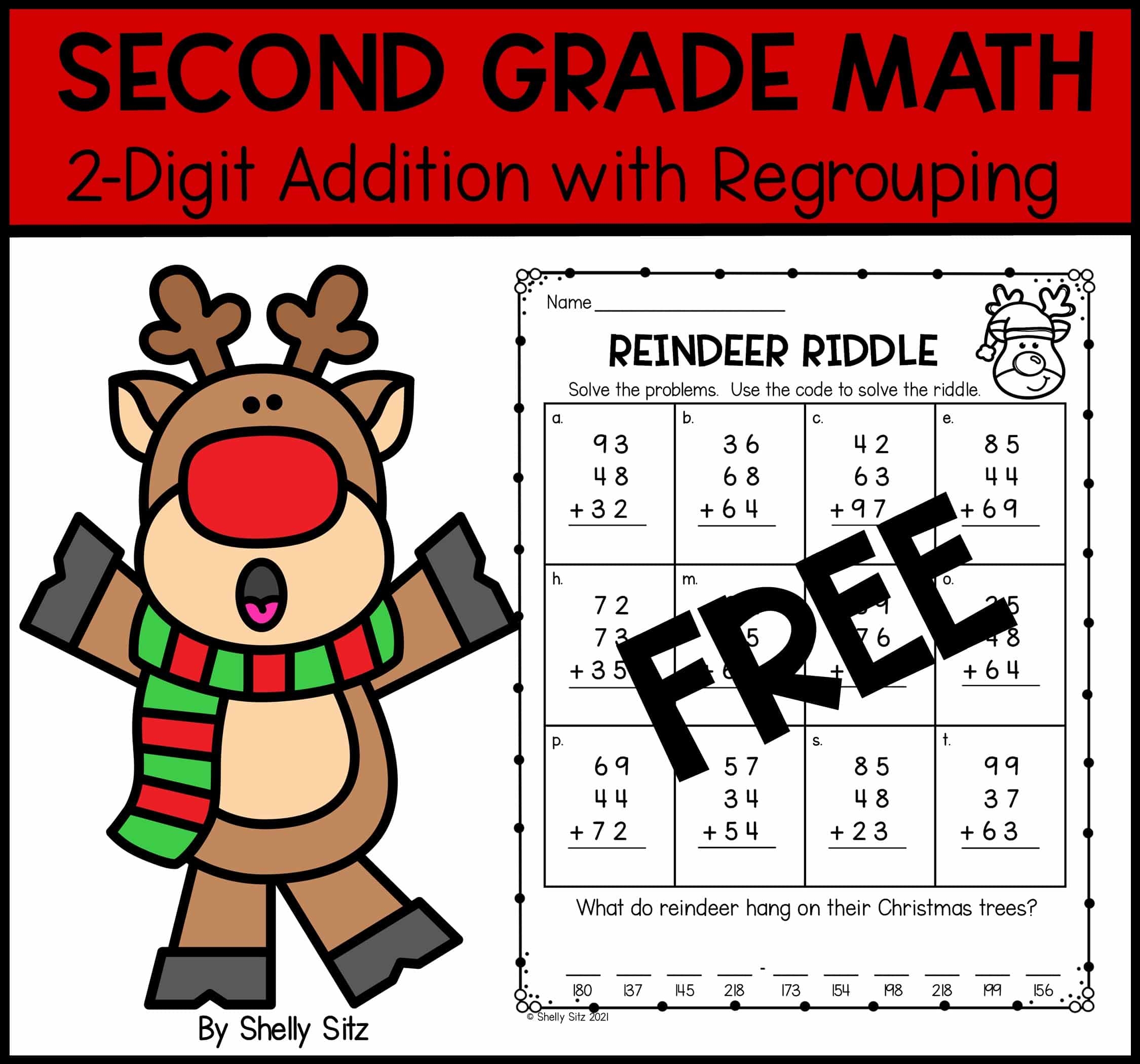 13 Free Christmas Worksheets For Second Grade Second Grade Teaching Blog