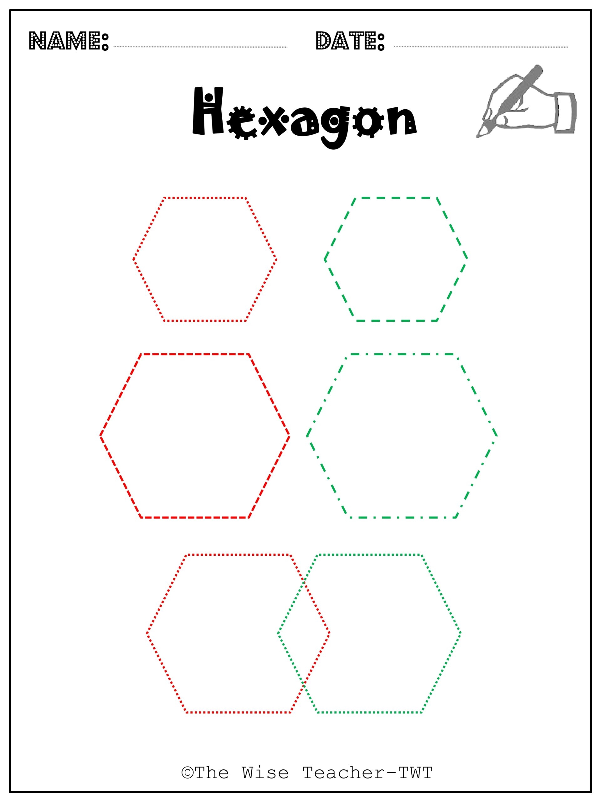14 2D Printable Tracing And Drawing Shapes Worksheets For Pre K And Kindergarten Made By Teachers