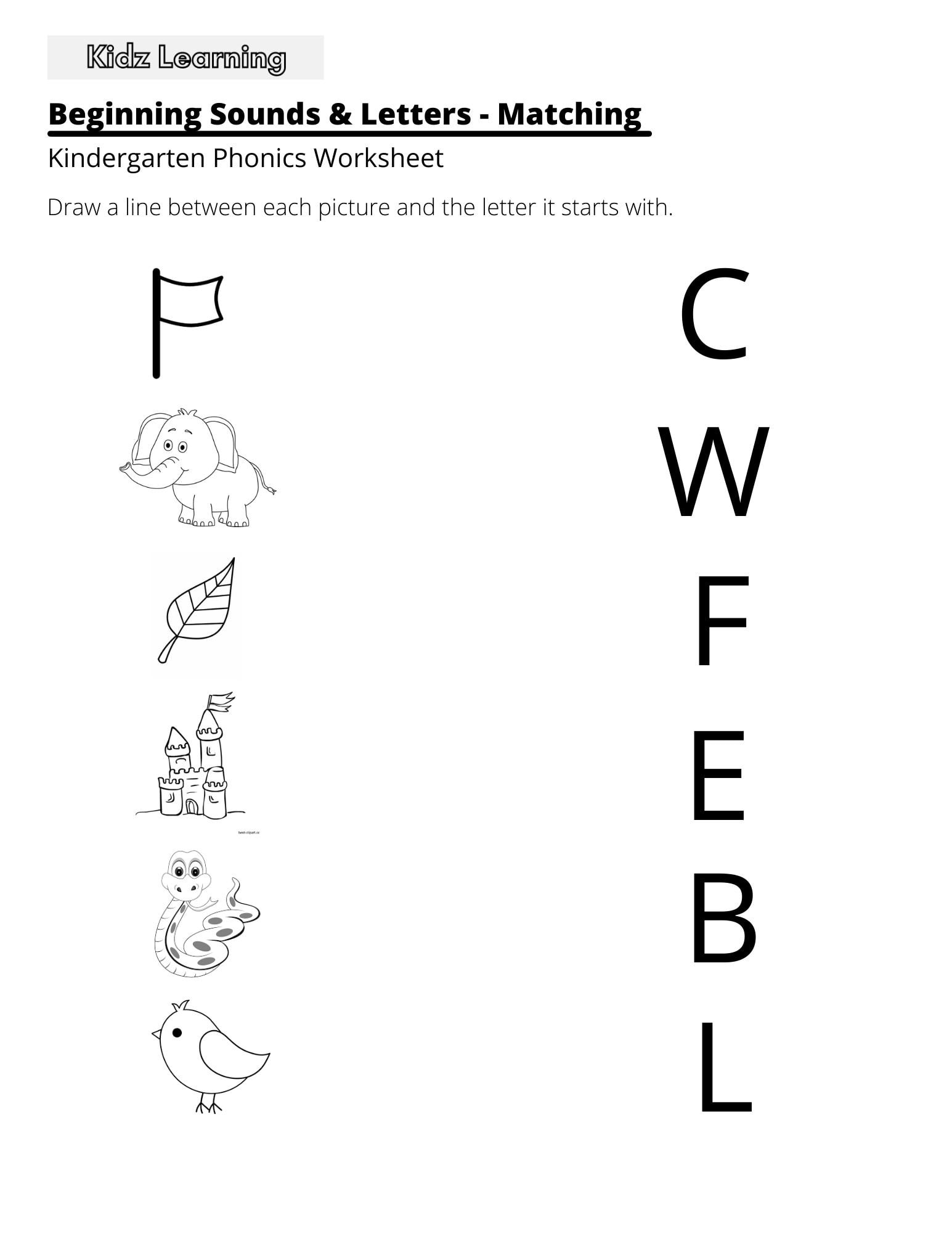 l phonics worksheets