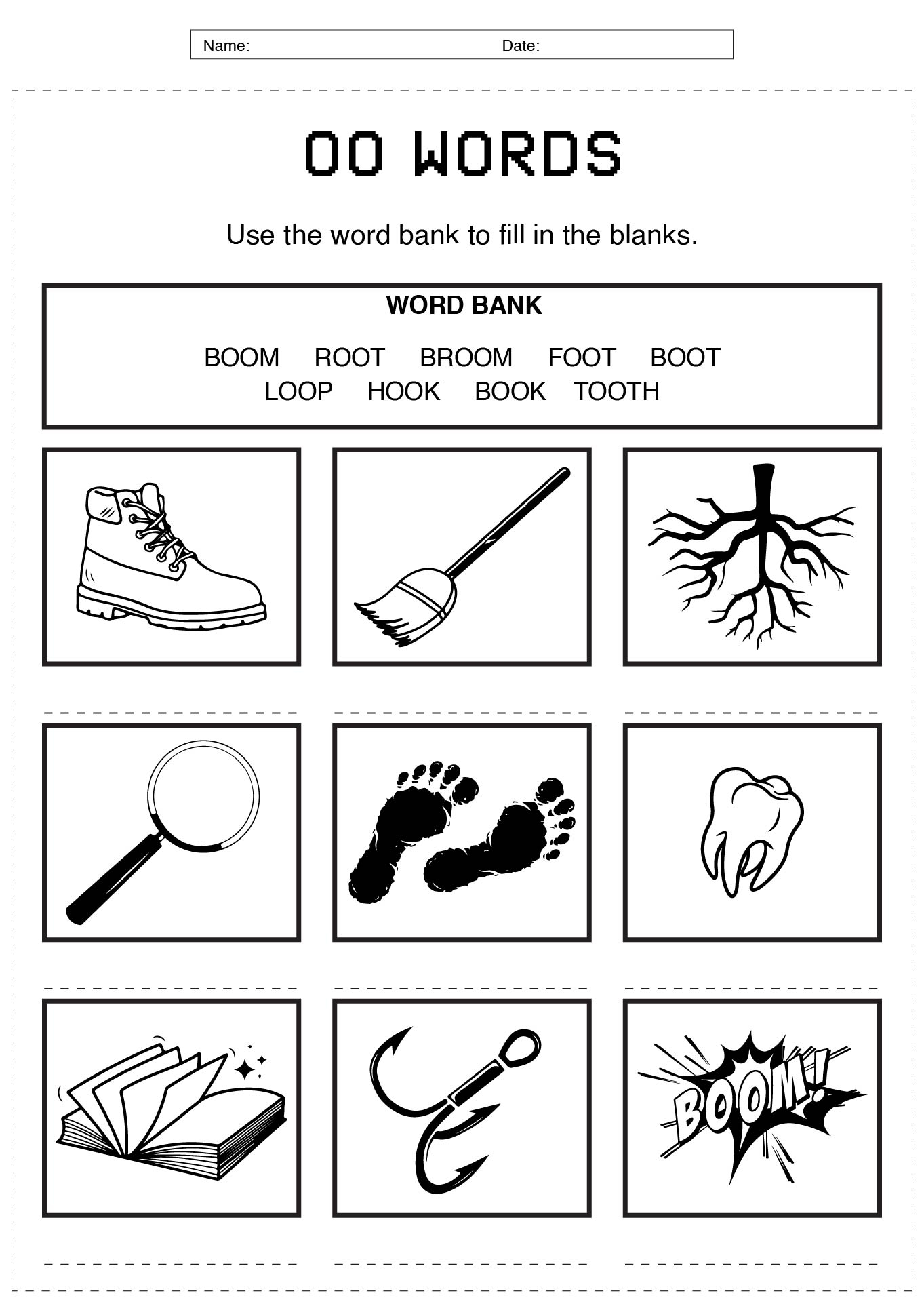 15 Printable Oo Phonics Worksheets Free PDF At Worksheeto