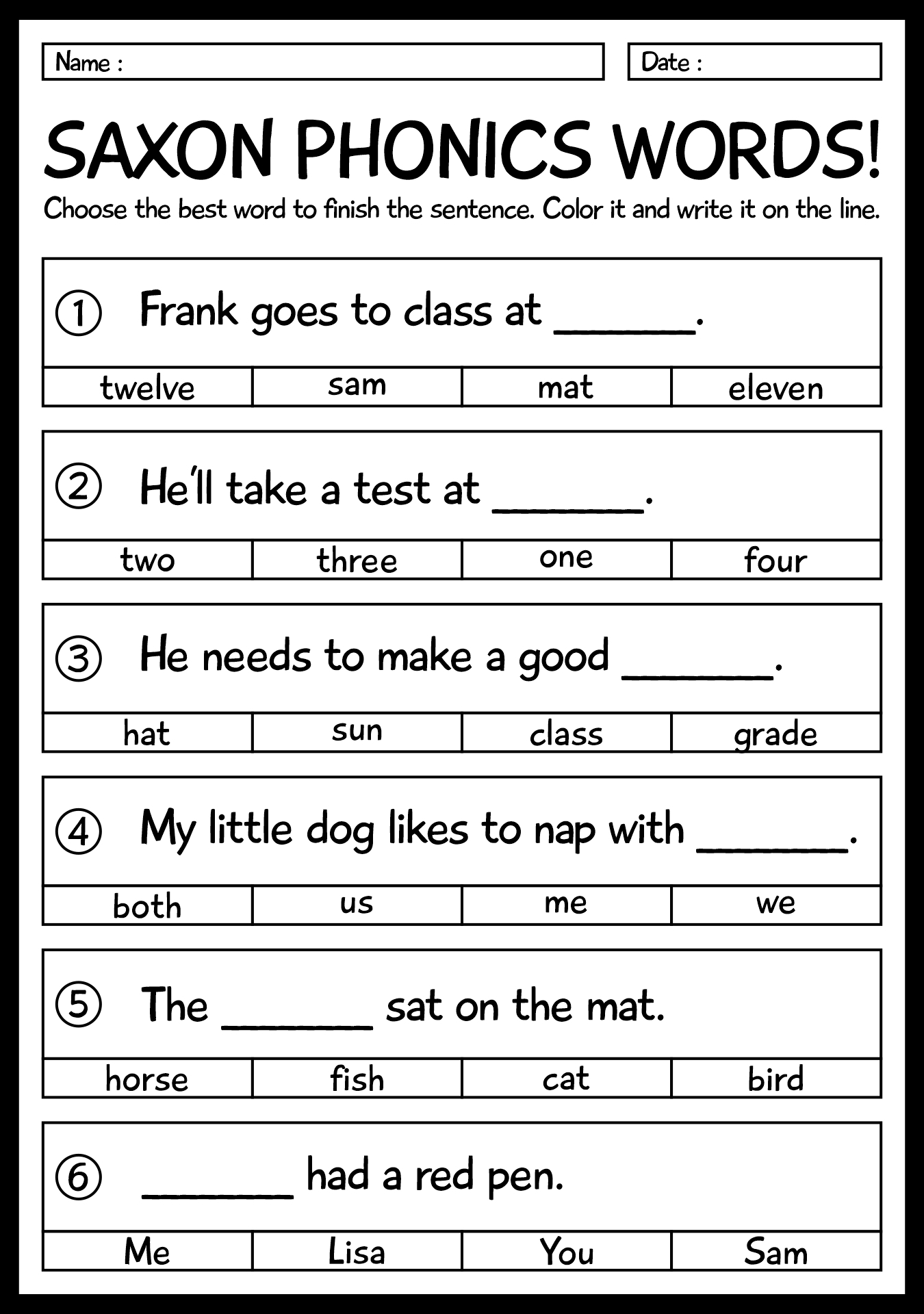 16 First Grade Saxon Phonics Worksheets Free PDF At Worksheeto