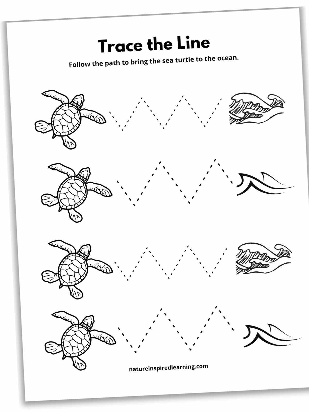 preschool line tracing worksheets