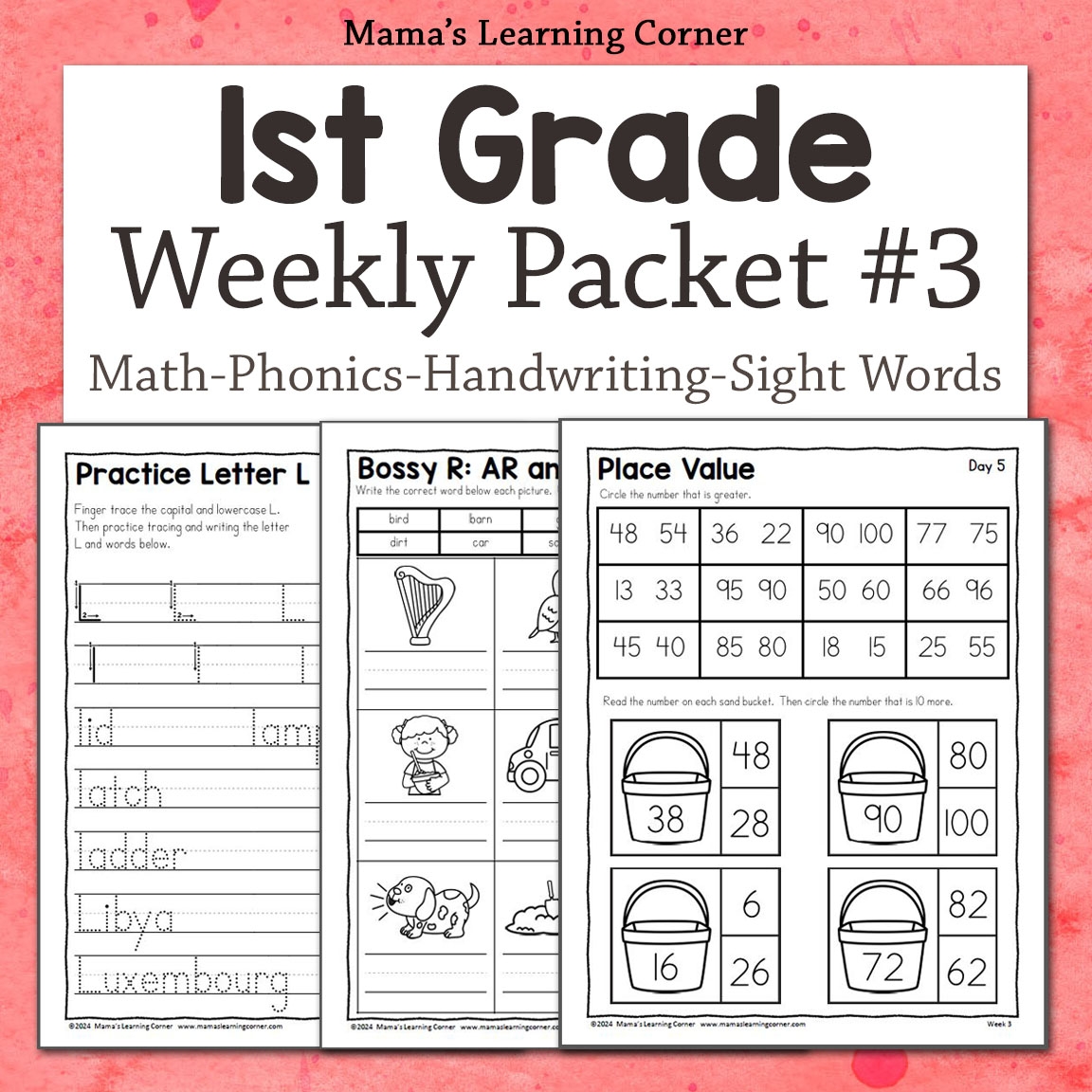 free printable worksheets for 1st graders
