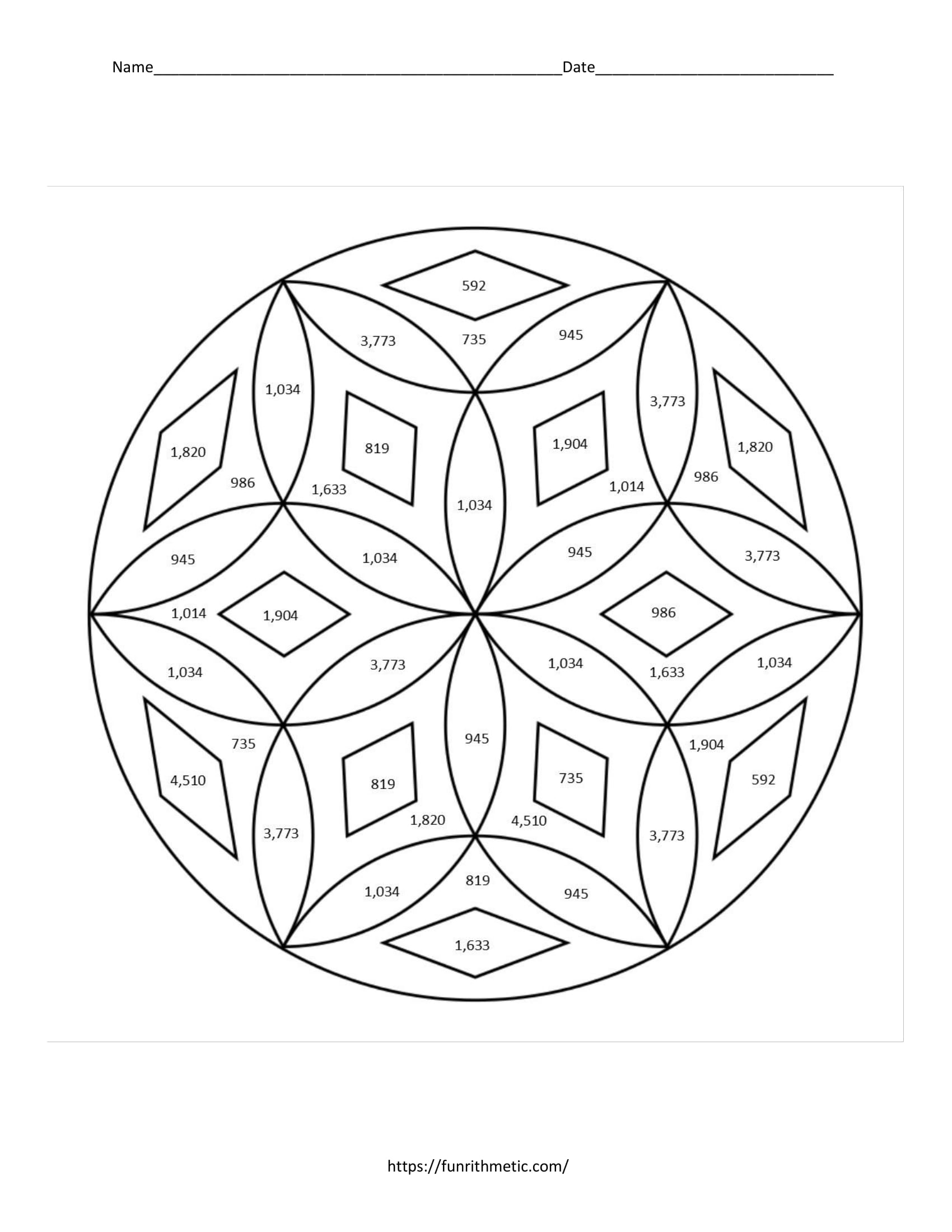 2 Digit Multiplication Color By Number Classful 2 Digit Multiplication Color By Number Classful