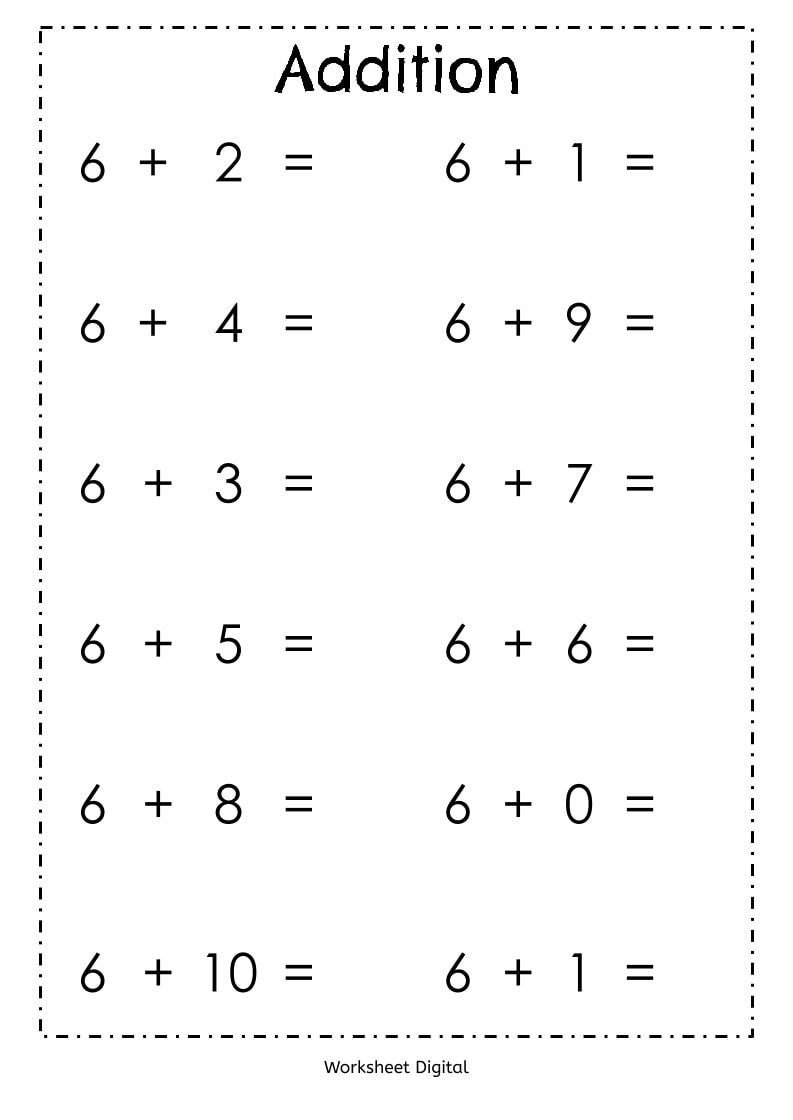 20 Printable Addition Worksheets Numbers 1 10 For Preschool Kindergarten 1st Grade Homeschool Math Etsy 20 Printable Addition Worksheets Numbers 1 10 For Preschool Kindergarten 1st Grade Homeschool Math Etsy