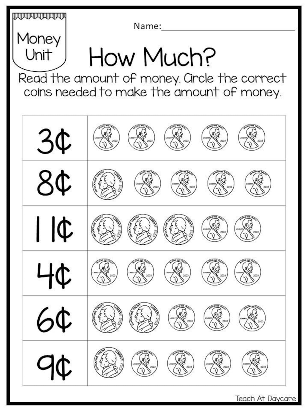 25 Circle The Correct Amount Of Money Worksheets Kindergarten Thru 3rd Grade Math Child Finances Etsy Canada 25 Circle The Correct Amount Of Money Worksheets Kindergarten Thru 3rd Grade Math Child Finances Etsy Canada