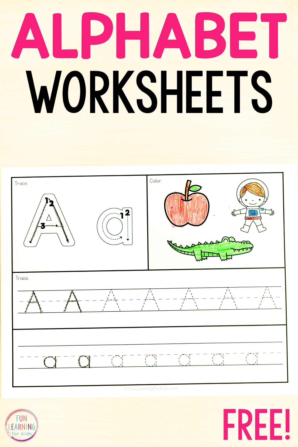 preschool worksheets tracing