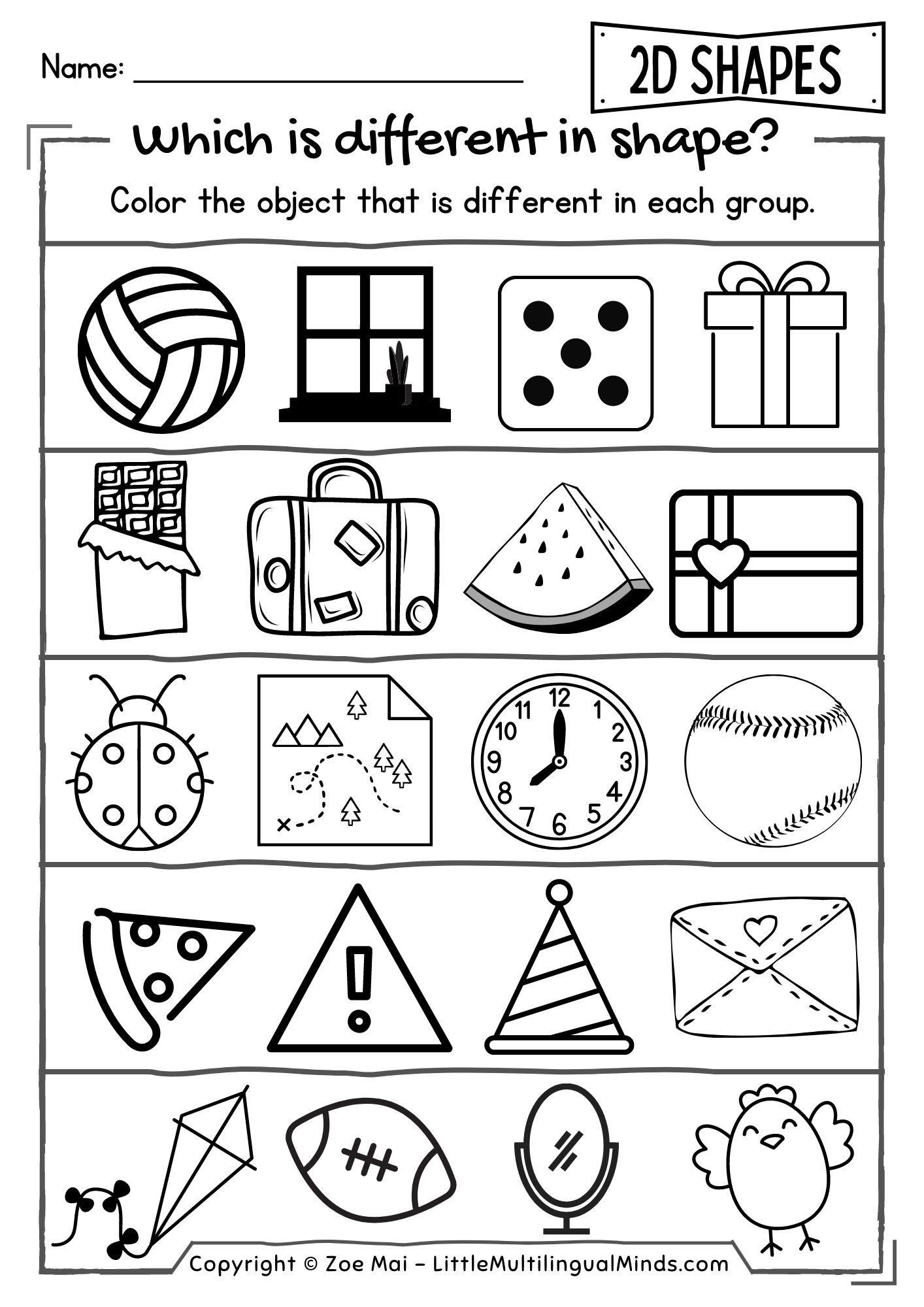 2D And 3D Shapes Sort And Identify Activities Worksheets Pre K Kindergarten Made By Teachers 2D And 3D Shapes Sort And Identify Activities Worksheets Pre K Kindergarten Made By Teachers