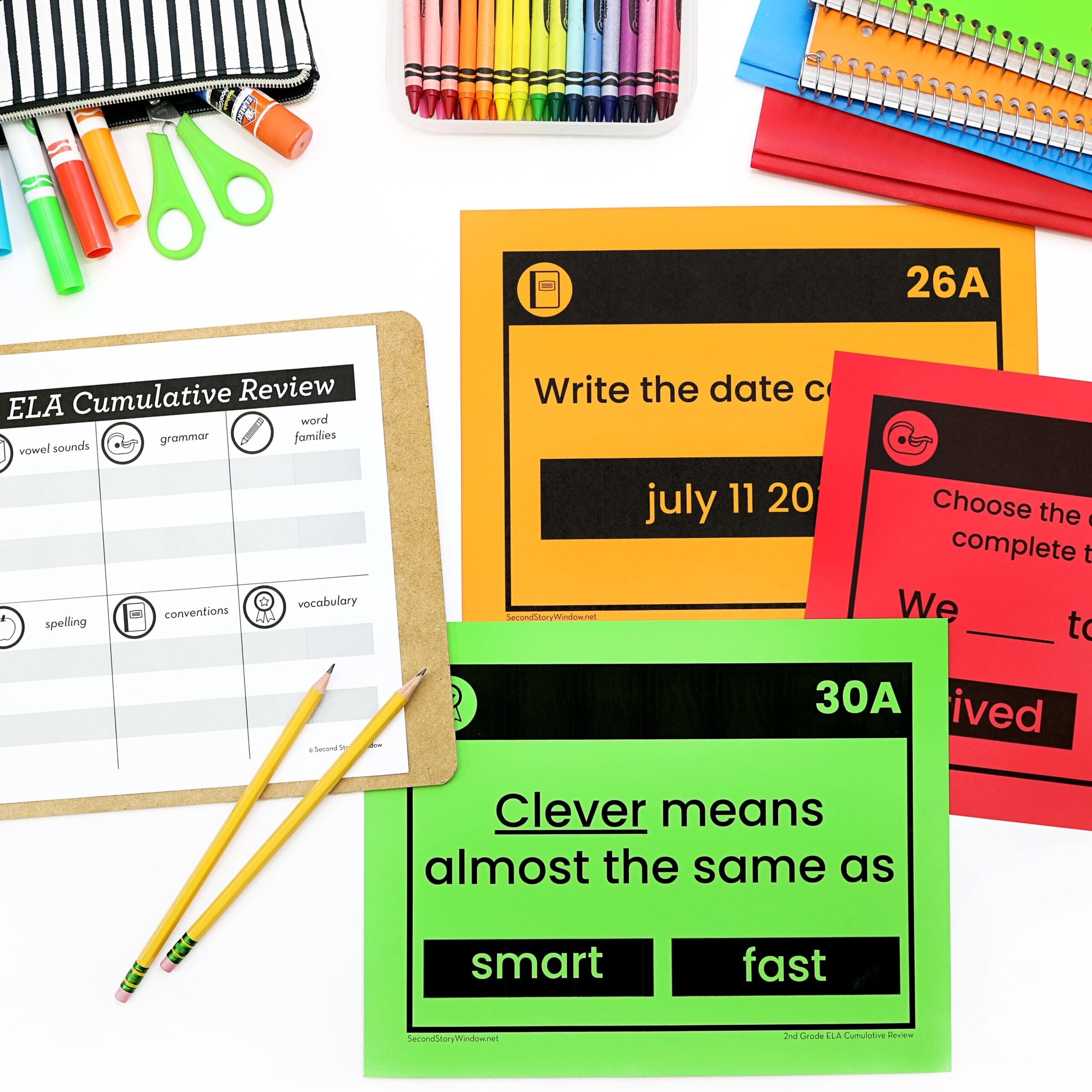 2nd Grade Language Arts Cumulative Review Editable ELA Google Slides Activity Second Story Window 2nd Grade Language Arts Cumulative Review Editable ELA Google Slides Activity Second Story Window