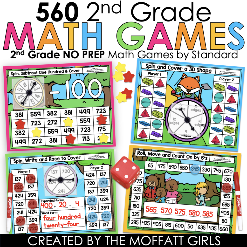2nd Grade Math Board Games 2nd Grade Math Board Games
