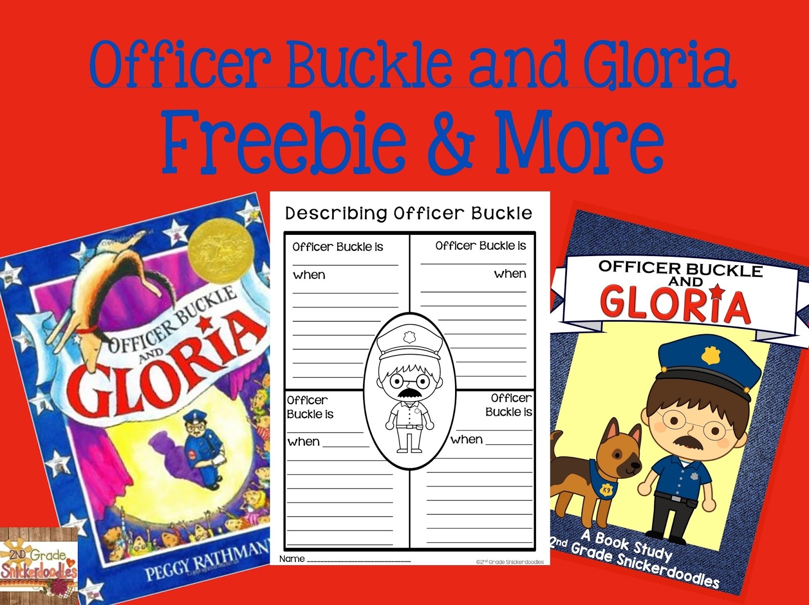 2nd Grade Snickerdoodles Officer Buckle And Gloria Freebie And More 2nd Grade Snickerdoodles Officer Buckle And Gloria Freebie And More