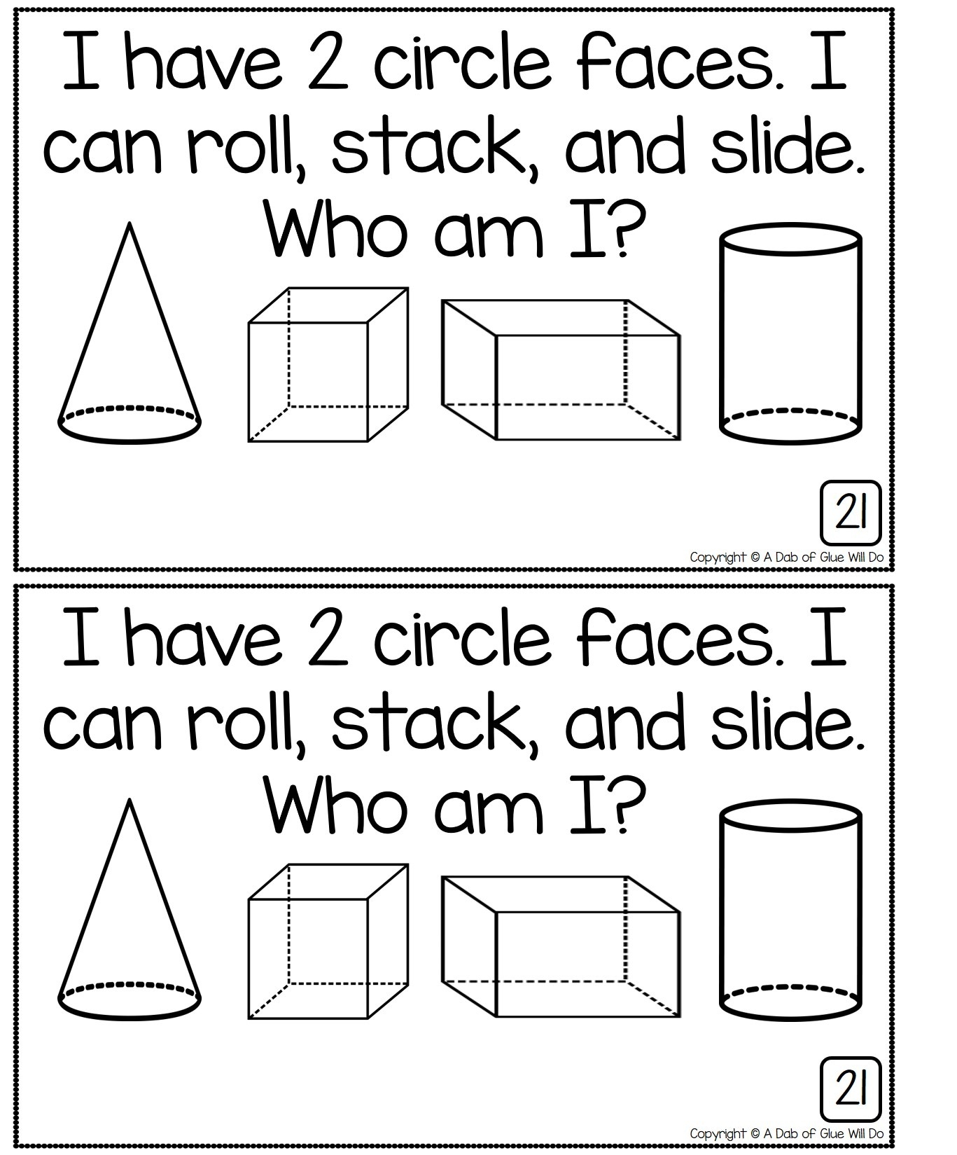 3d shapes worksheet kindergarten