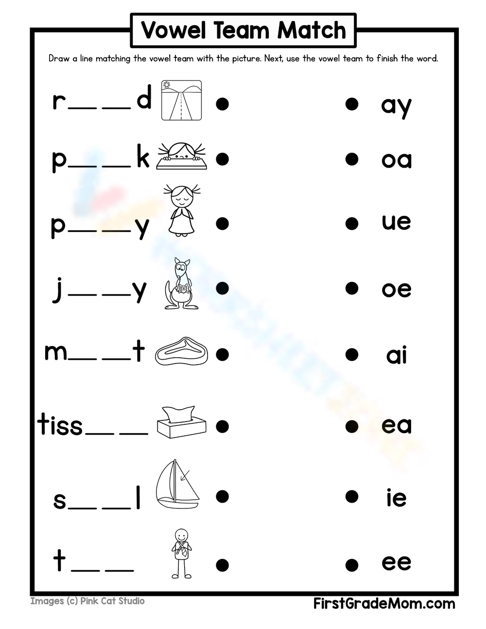 3rd Grade Phonics Worksheets Printable