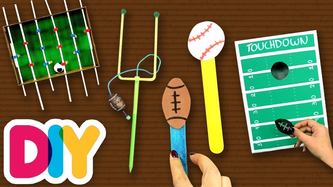 4 SUPER BOWL Crafts To Get The Ball Rolling Fast n Easy DIY Labs YouTube 4 SUPER BOWL Crafts To Get The Ball Rolling Fast n Easy DIY Labs YouTube