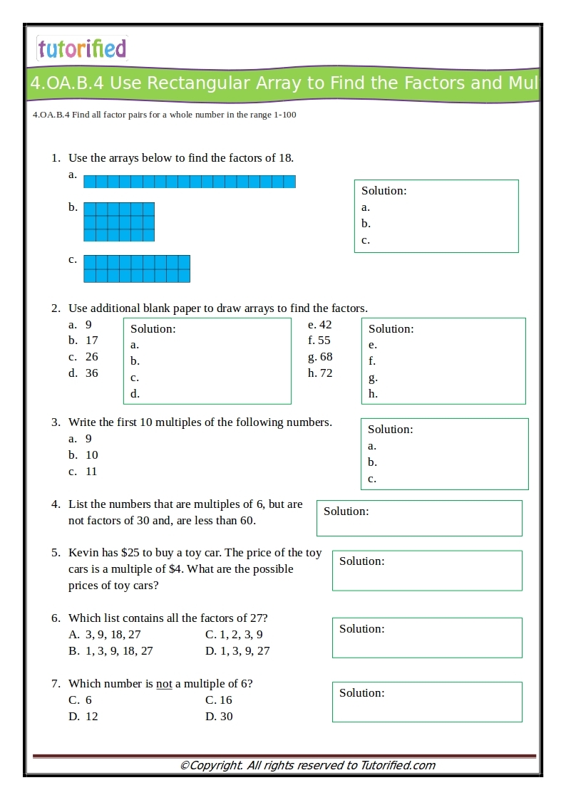 math worksheets common core