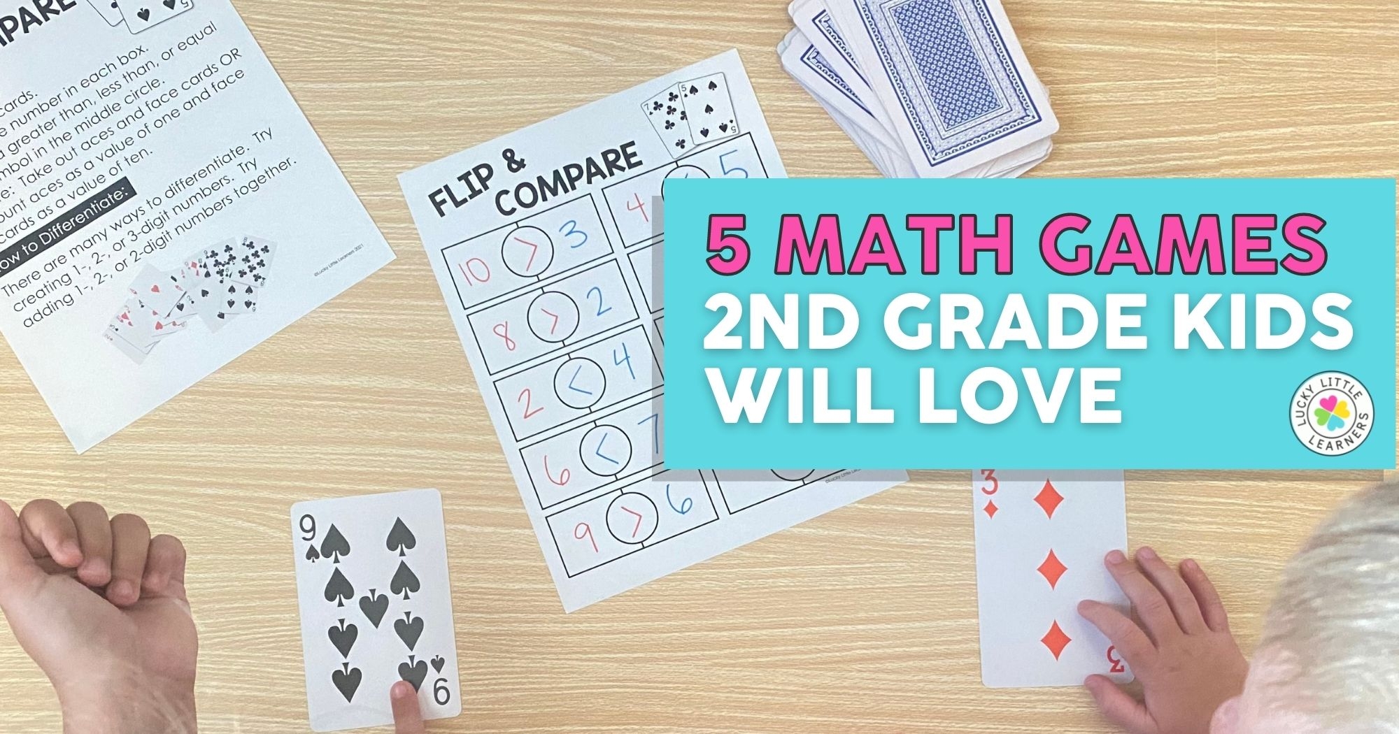 5 Math Games 2nd Grade Kids Love Lucky Little Learners 5 Math Games 2nd Grade Kids Love Lucky Little Learners