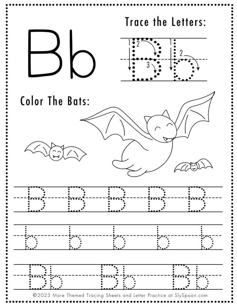 abc tracing worksheets printable