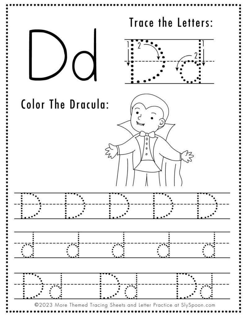 free tracing worksheets for preschool
