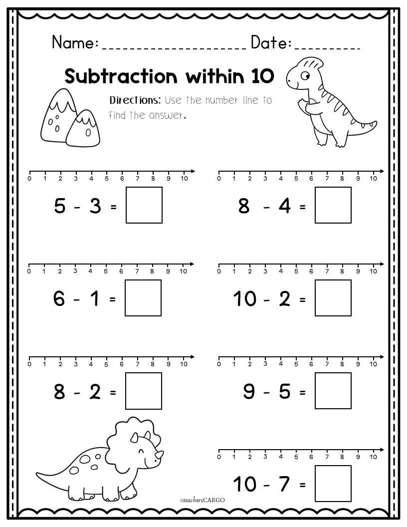 Addition And Subtraction Within 20 Printable Number Lines To 20 Made By Teachers Addition And Subtraction Within 20 Printable Number Lines To 20 Made By Teachers