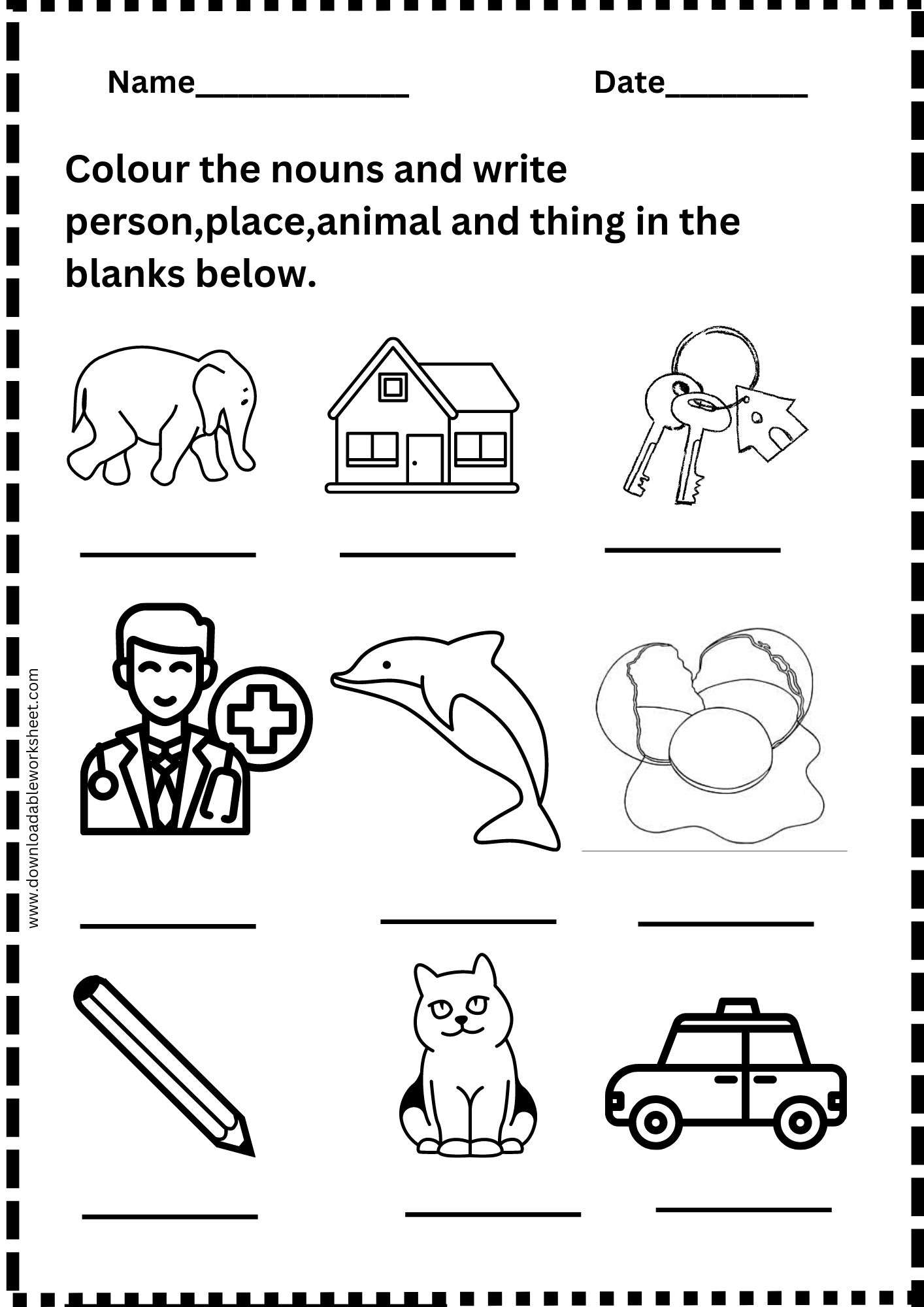 Adjectives And Nouns