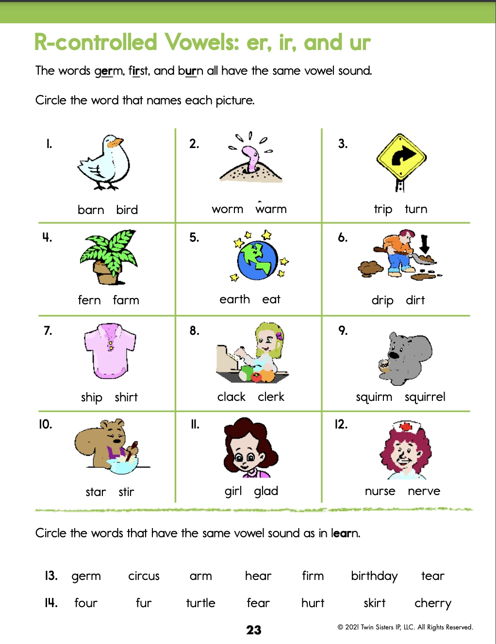 Advanced Phonics Printable Workbook By Teach Simple