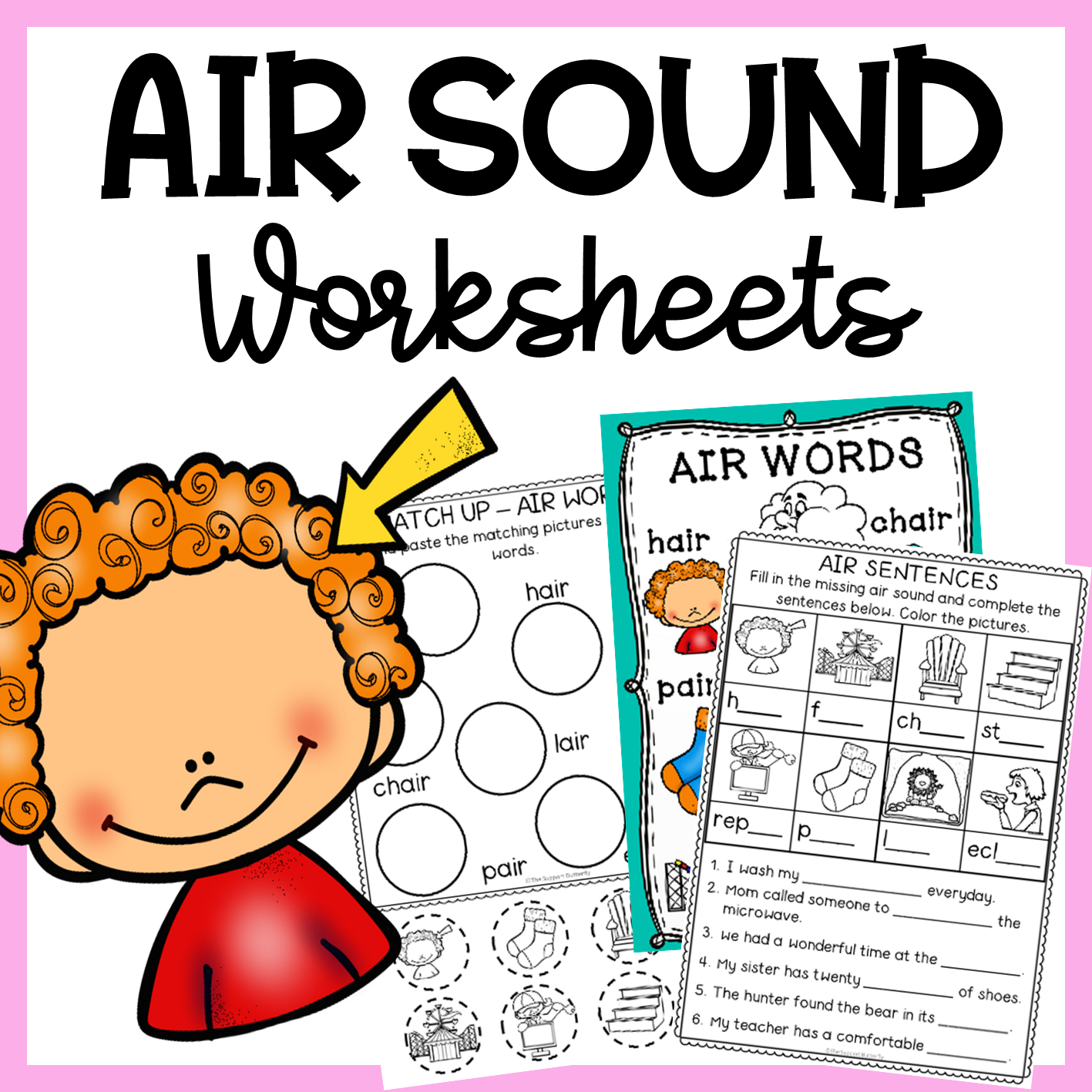 AIR Sound Worksheets Made By Teachers