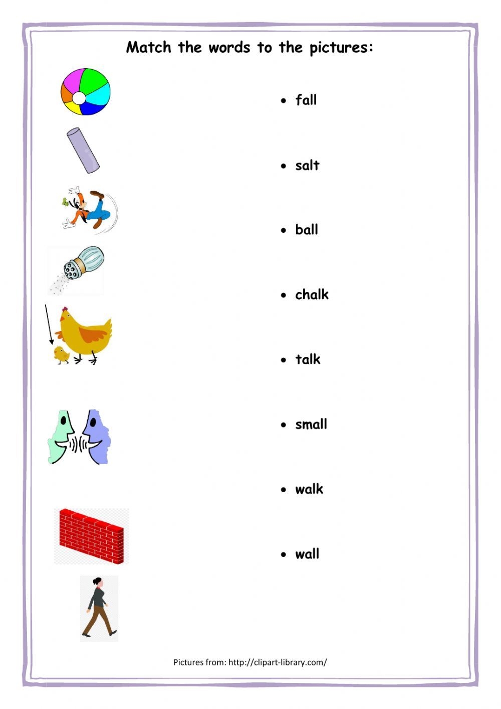 Al Sound Worksheet