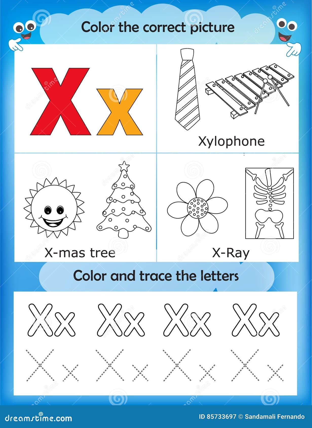 letter x worksheet preschool letter x worksheet preschool