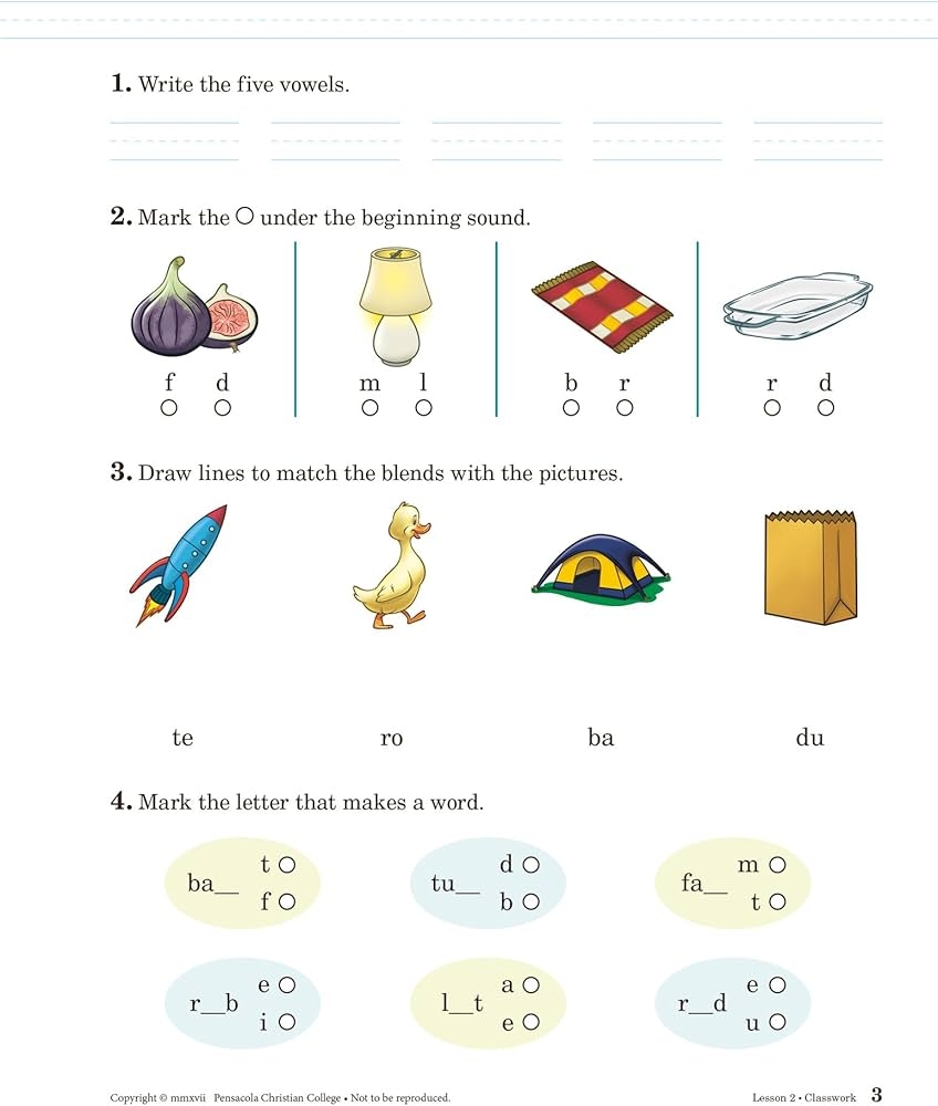 2nd grade phonics worksheets