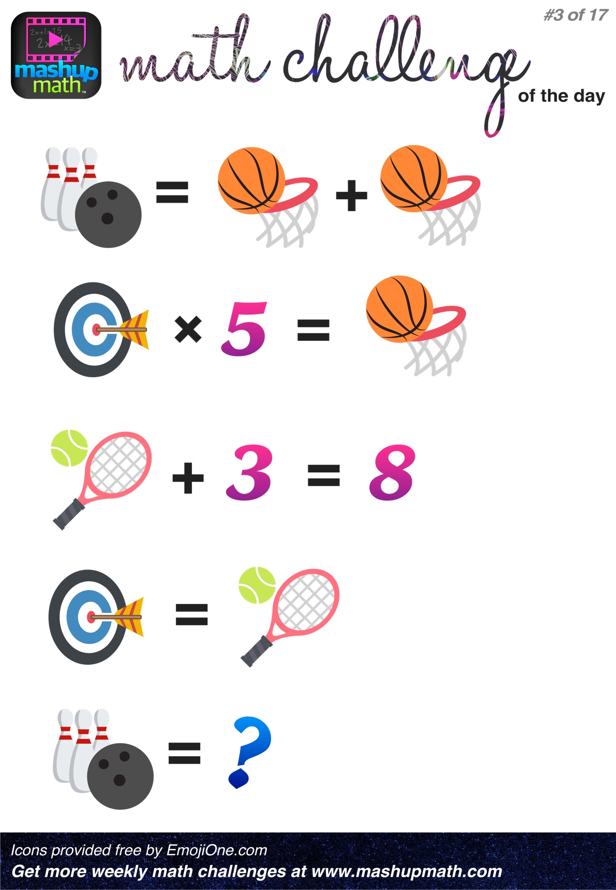 Are You Ready For 17 Awesome New Math Challenges Mashup Math