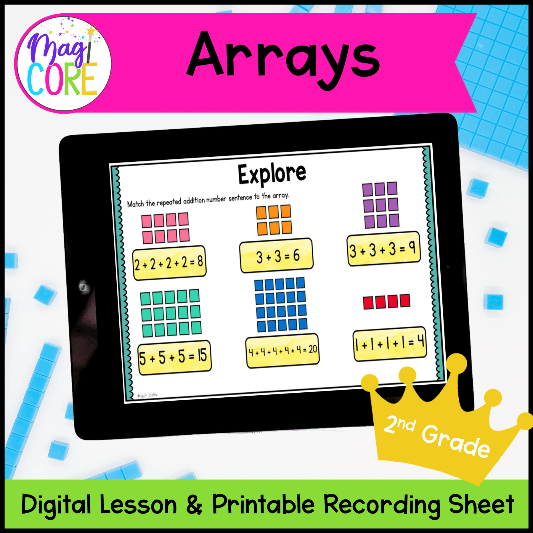 arrays for second graders
