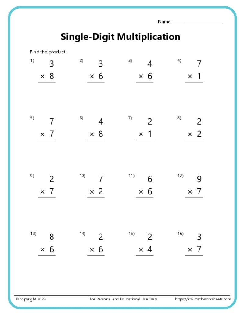 3rd grade math multiplication worksheets 3rd grade math multiplication worksheets