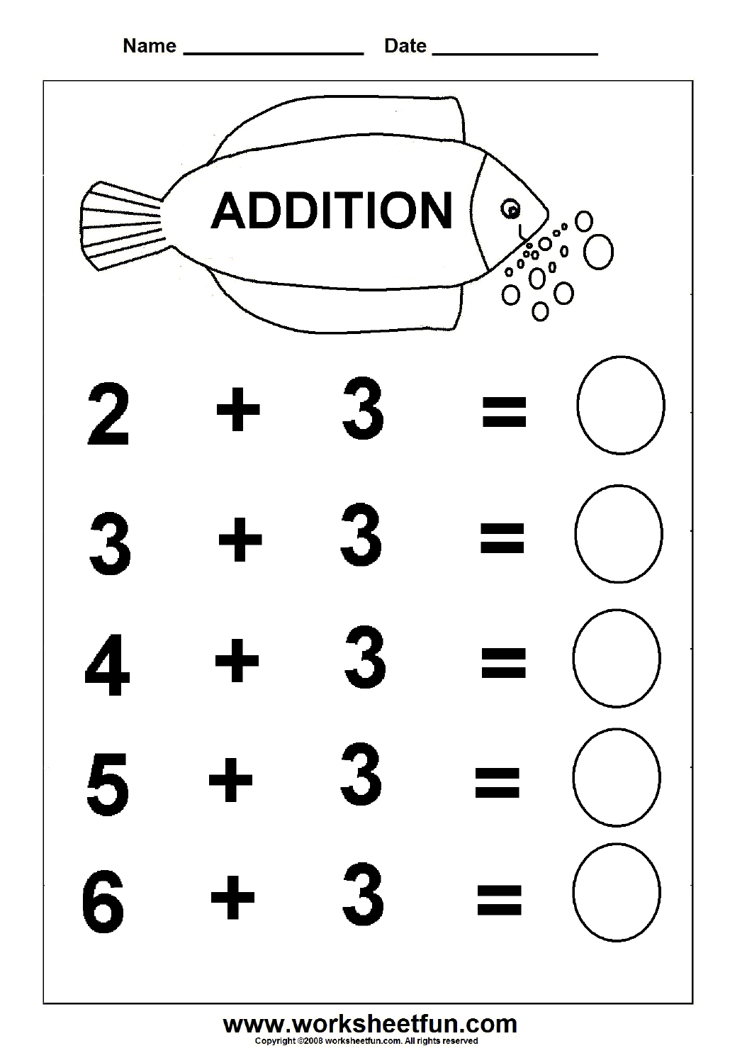 Beginner Addition 6 Kindergarten Addition Worksheets FREE Printable Worksheets Worksheetfun Beginner Addition 6 Kindergarten Addition Worksheets FREE Printable Worksheets Worksheetfun