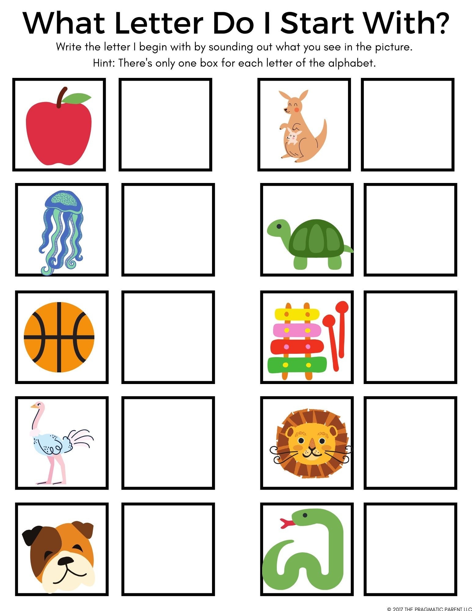 alphabet sounds worksheets kindergarten