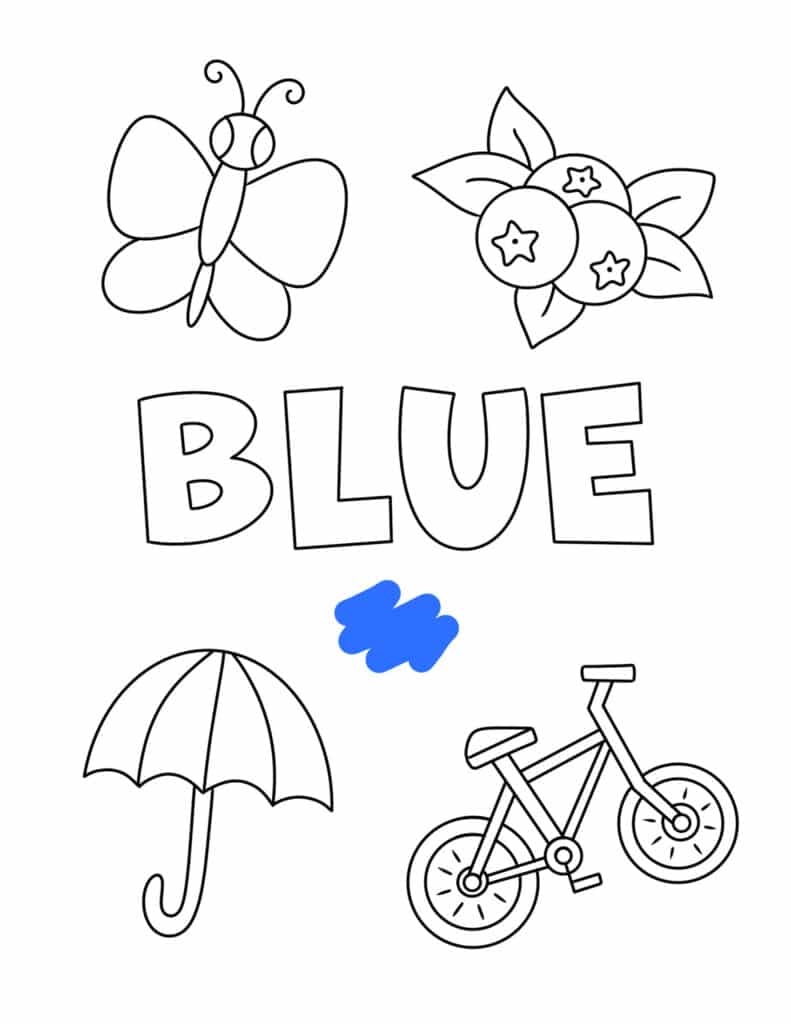Blue Color Activities And Worksheets For Preschool The Worksheets Library