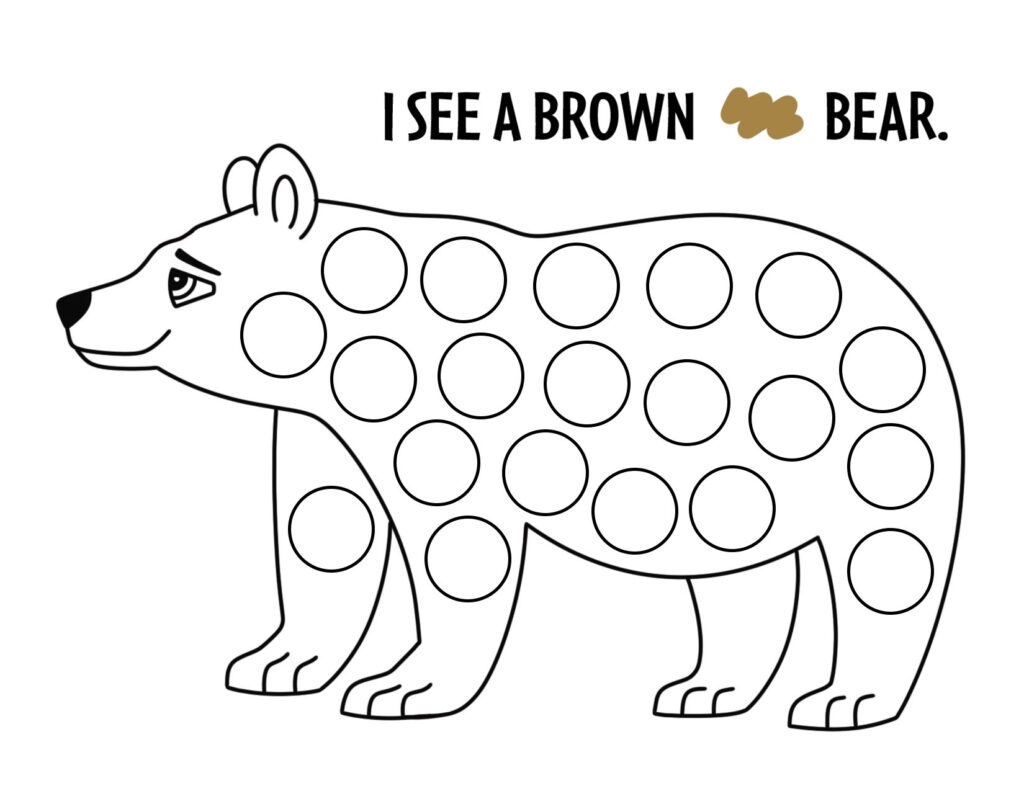 Brown Color Activities And Worksheets For Preschool The Hollydog Blog