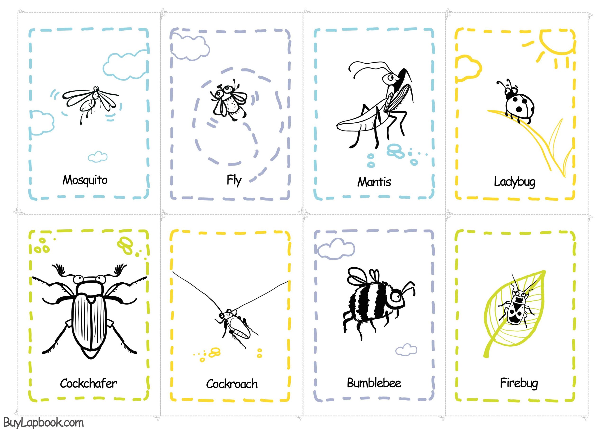 Bugs Theme And Insects Free Printables For Pre K And Kindergarten BuyLapbook Bugs Theme And Insects Free Printables For Pre K And Kindergarten BuyLapbook