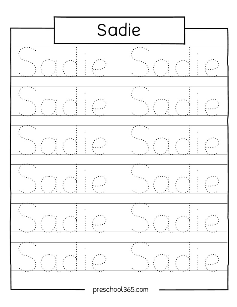 free printable name tracing worksheets free printable name tracing worksheets
