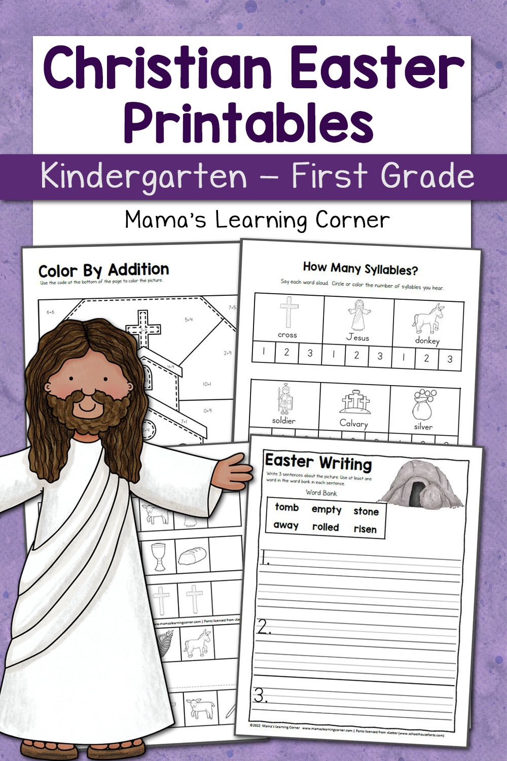 easter worksheets kindergarten