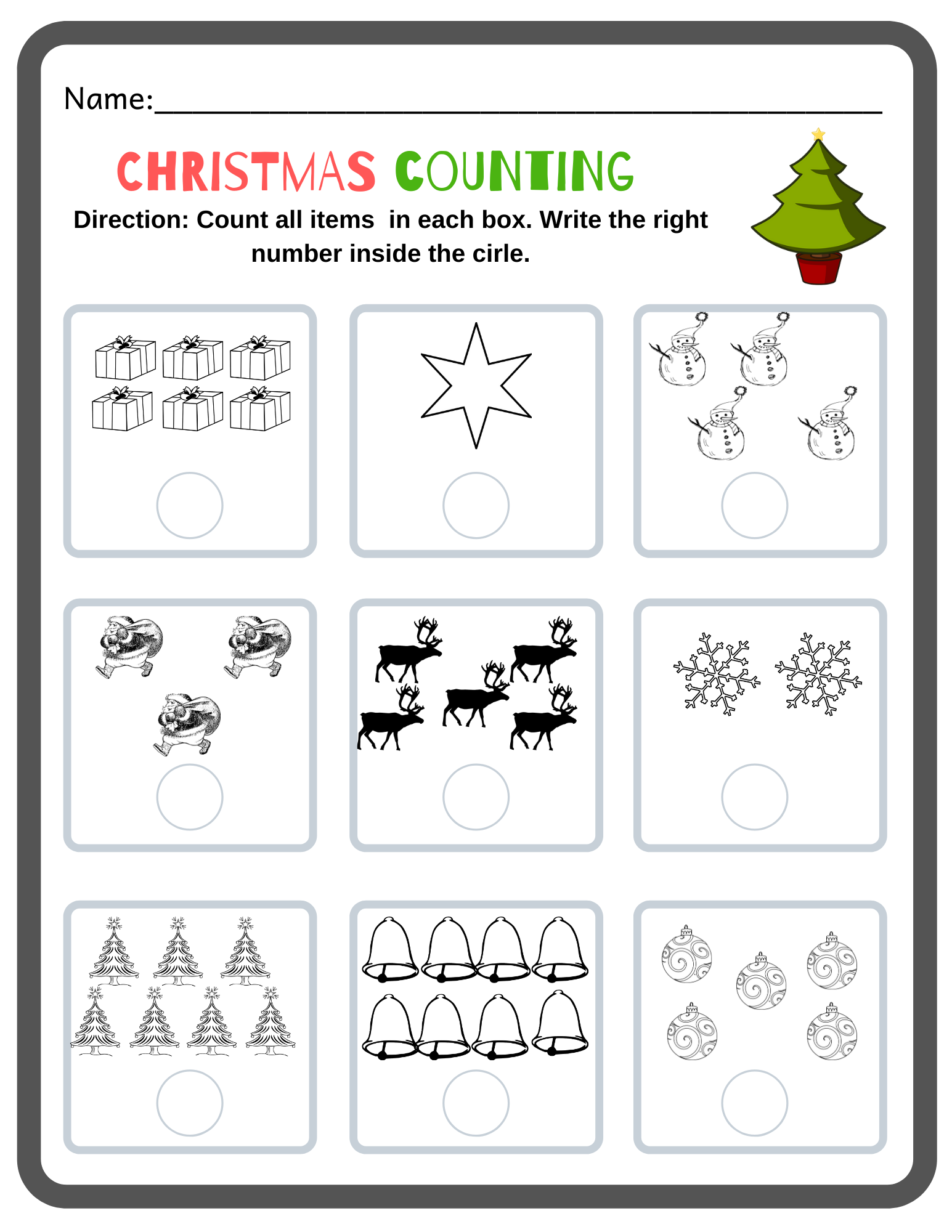 math for preschoolers worksheets