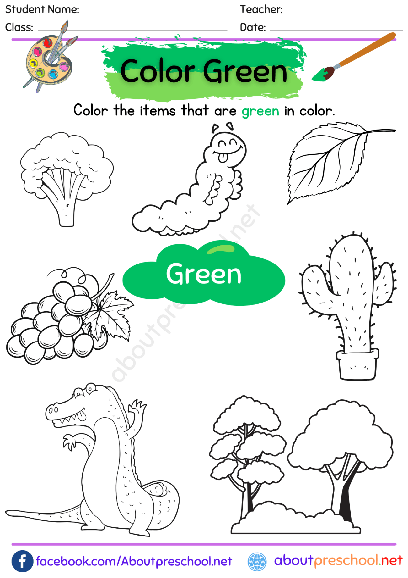 Color Green Worksheet For Preschool 22 Green Activities Color Activities Kindergarten Preschool Colors