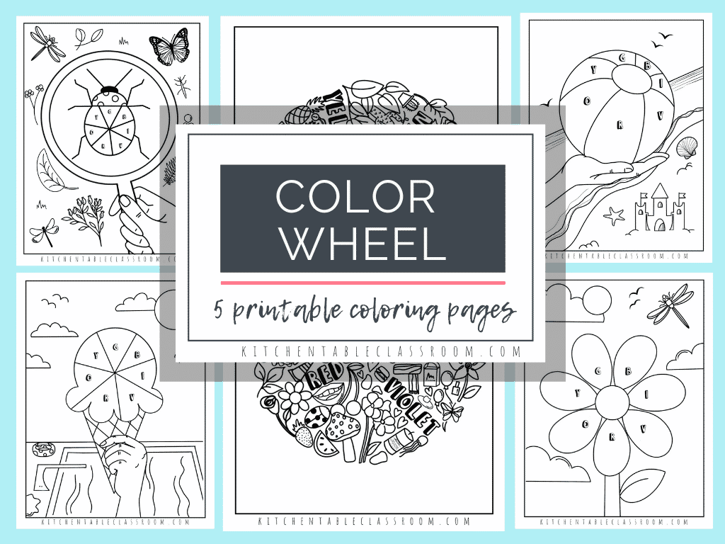 free printable color wheel worksheet free printable color wheel worksheet