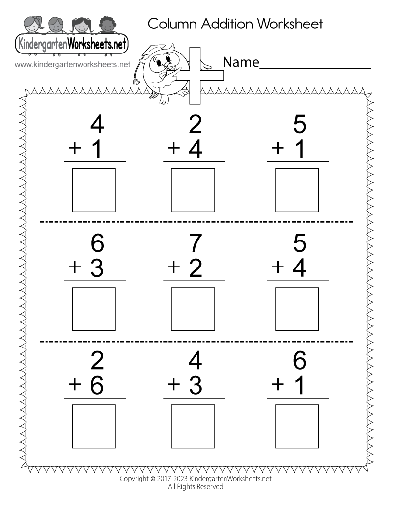 Column Addition Worksheet Free Printable Digital PDF Column Addition Worksheet Free Printable Digital PDF