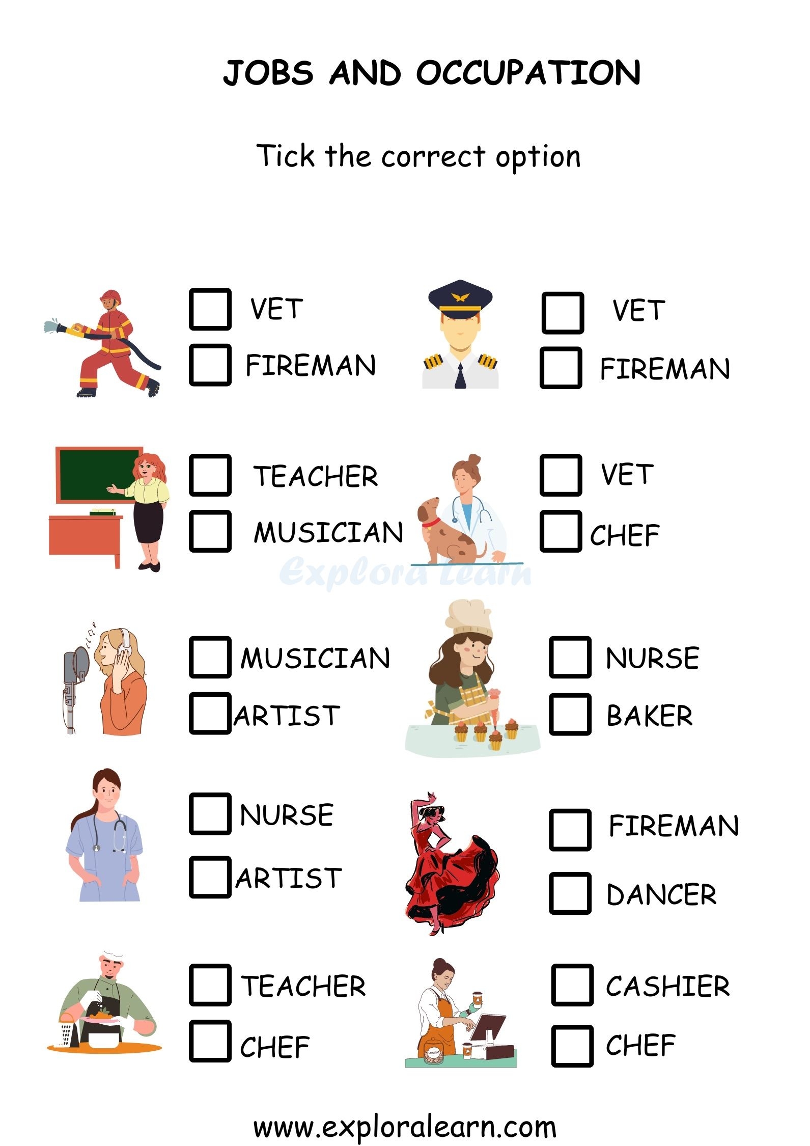 Community Helpers Printables Worksheets For Preschool And Kindergarten 2 To 6 Years Kids Community Helpers Printables Worksheets For Preschool And Kindergarten 2 To 6 Years Kids
