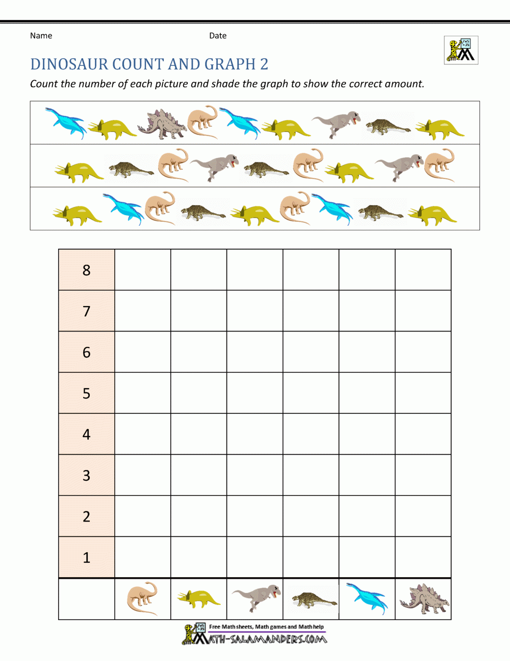 Count And Graph Worksheets