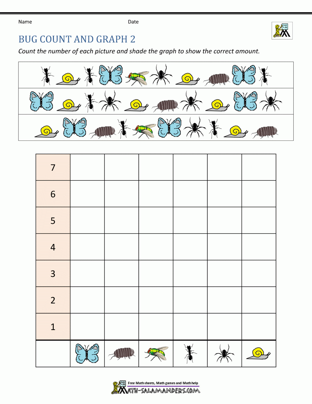 Count And Graph Worksheets Count And Graph Worksheets